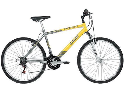 Bicicleta Caloi Andes Mountain Bike Aro Marchas Suspens O