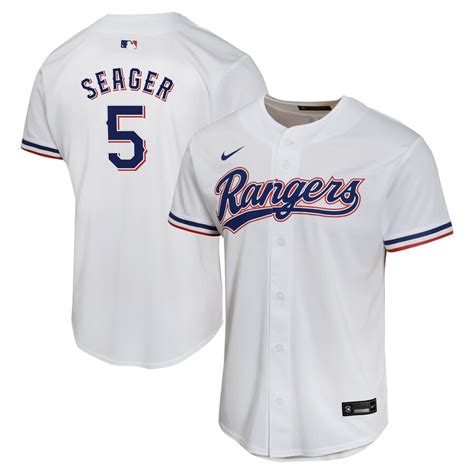 Corey Seager Texas Rangers Nike Youth Home Game Player Jersey - White ...