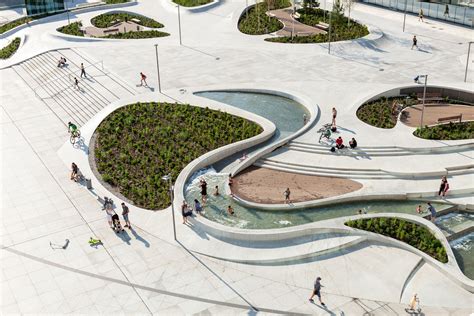 V Plaza Urban Development Picture Gallery Landscape Architecture