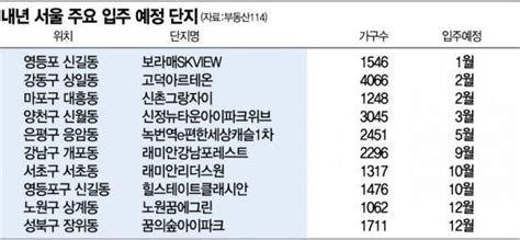 내년 서울 집들이 4만가구내후년 공급 우려 현실화 네이트 뉴스