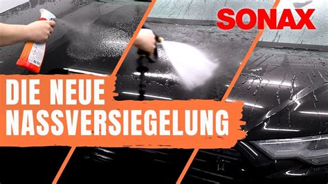 Sonax Xtreme Ceramic Nass Versiegelung Erste Anwendung Youtube