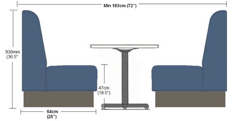 Restaurant booth dimensions – Artofit