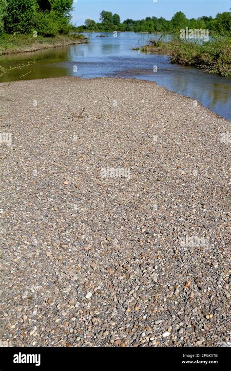 The river Allier in France Stock Photo - Alamy