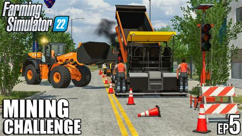 I Spent 2 Hours Mixing Asphalt And Paving Road Mining Challenge