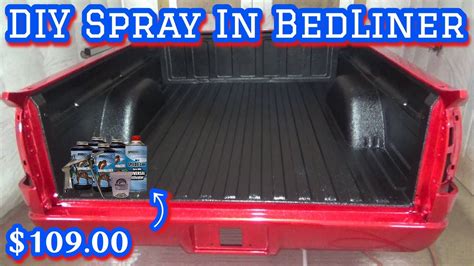 DIY Spray In Bedliner On A Truck SPEEDOKOTE T REX TINTABLE BED LINER