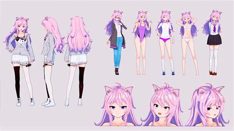 Top 50 Free VTuber Models [Mega List]