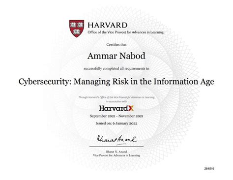 Harvard Cybersecurity Certification Myriad Technologies Managed It Support And Security