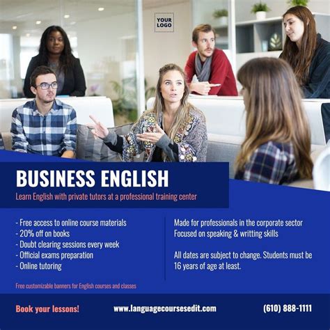 English Course Banner