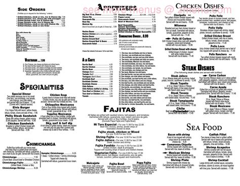 Online Menu Of Mi Toro Restaurant Fulton Mississippi 38843 Zmenu