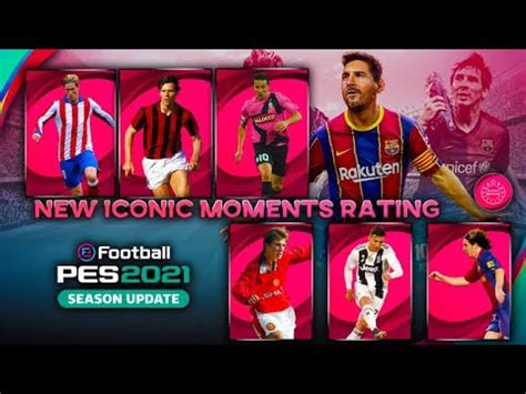 Pes Upcoming Iconic Moment Ratings Ft Ronaldo Messi Van Basten