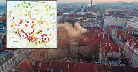 Smog atakuje nasz kraj Polskie miasto z najgorszym indeksem jakości