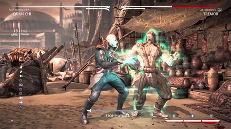 Mortal Kombat X Quan Chi 59 3 Bar Corner Combo Summoner YouTube