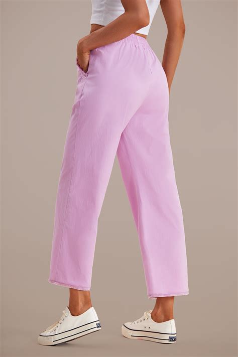 Lavender High Waist Wide Leg Pants Petallush