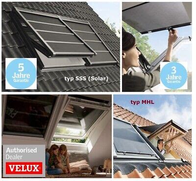 Velux Hitzeschutz Markise Mhl Solar Sss S Verdunkelung