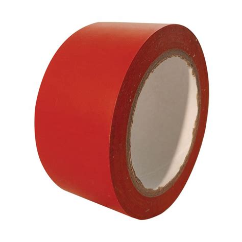 Red Hazard And Aisle Marking Tapes