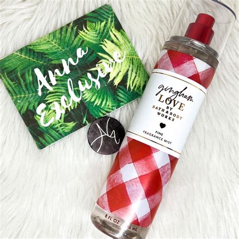 Authentic Bath And Body Works Gingham Love Fine Fragrance Mist Shopee