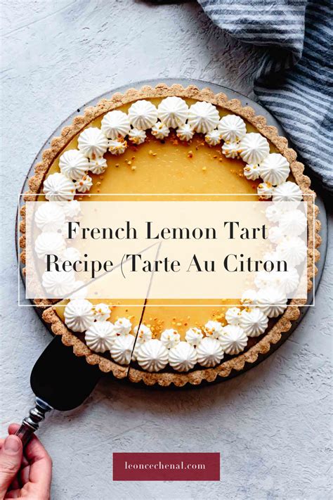 Classic French Lemon Tart Tarte Au Citron Artofit