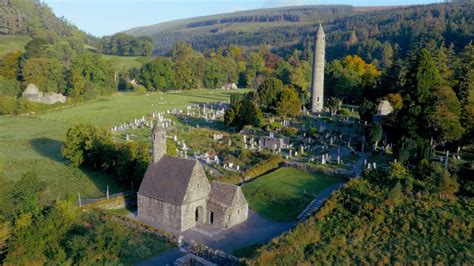 Glendalough Site Monastique Irlande Rando