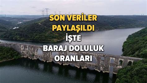 Sk Baraj Doluluk Oran Verilerini A Klad Te Haziran