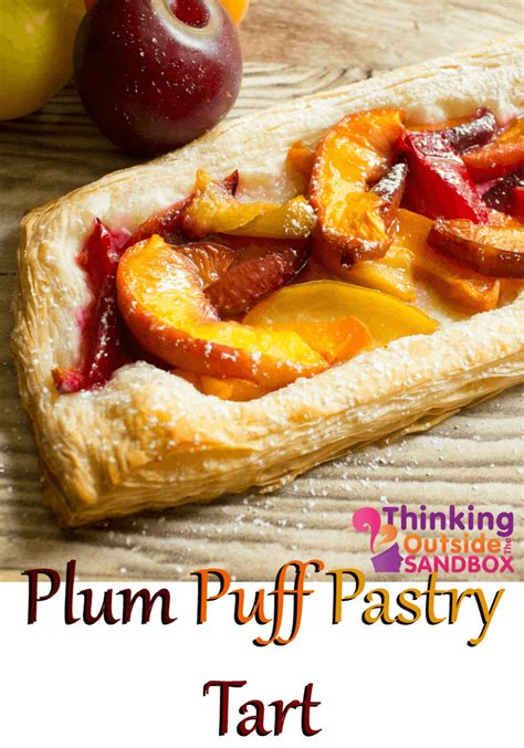 Plum Puff Pastry Tart Recipe