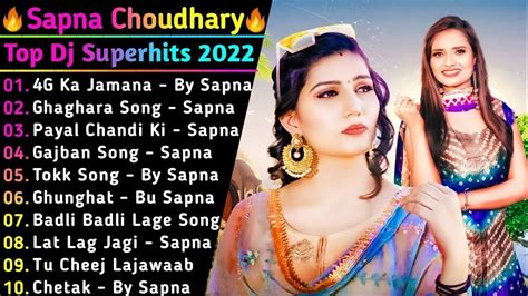 Sapna Choudhary New Song New Haryanvi Song Jukebox 2023 Sapna