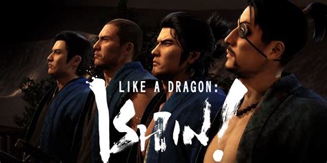 All the Characters That Like a Dragon: Ishin Replaced From the Original ...