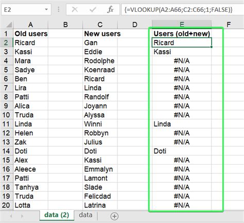 Excel Find Matching Values In Two Worksheets