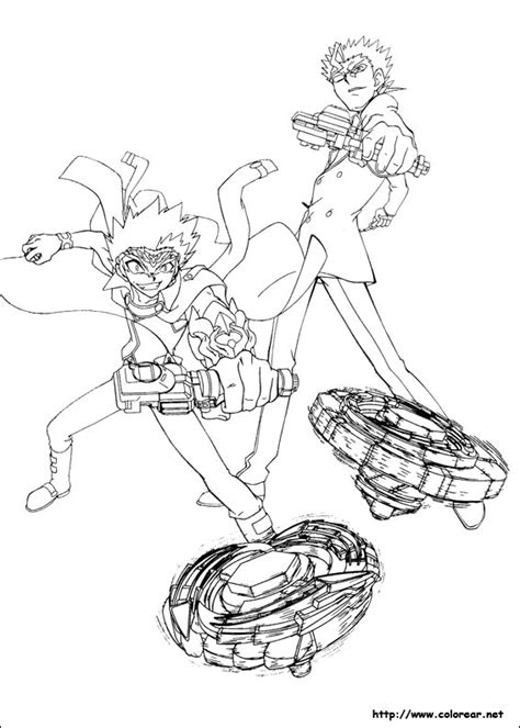 Dibujos Para Colorear De Beyblade