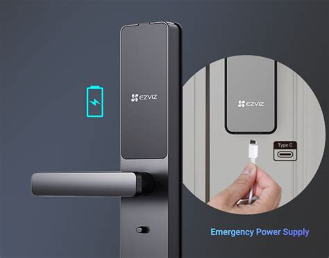 Buy The Ezviz Dl Smart Lock With Doorbell Fingerprint App Remote