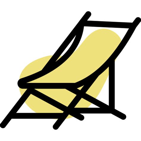 Beach Chair Free Icon