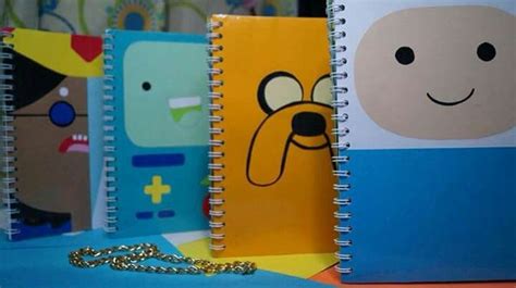 Decora Tus Cuadernos De Adventure Time Cuadernos Decorados Cuadernos