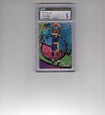 Chris Webber Fleer Ultra Power In The Key Csg Excellent Free