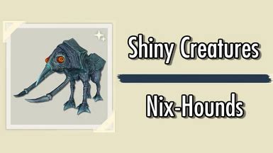 Shiny Creatures Cc Nix Hounds At Skyrim Special Edition Nexus Mods