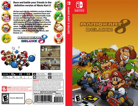 Request: Super Mario Kart 8 Deluxe Box Art (Link in Comments ...