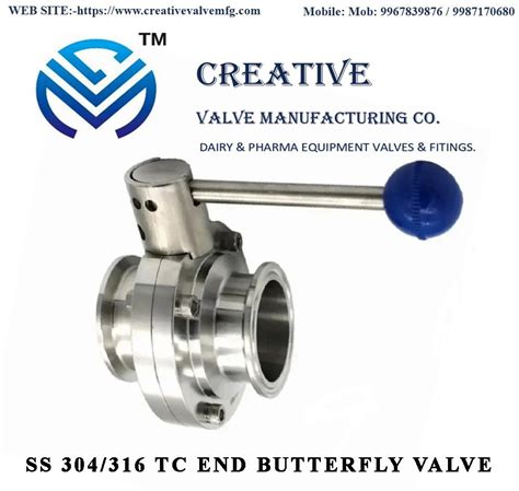 Tc End Butterfly Valve At Rs Piece In Mumbai Id