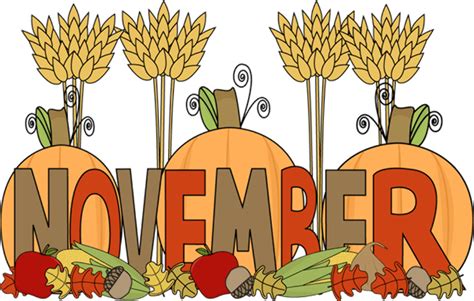 Download High Quality november clipart word Transparent PNG Images ...