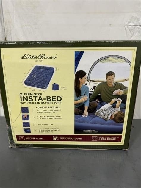 Eddie Bauer Queen Blow Up Mattress Live And Online Auctions On