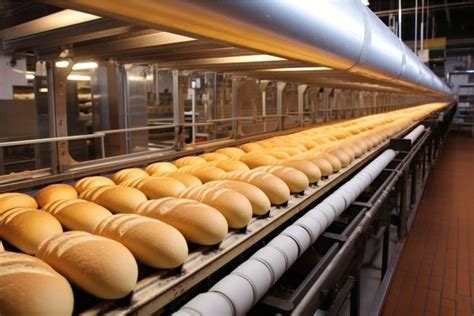 Efficient Bread Bakery Conveyor Generate Ai