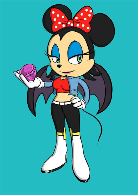 Desirouge Fusion Between Minnie And Rouge By Sonicteambronx On Deviantart