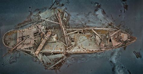 Striking Image Shows Well Preserved Wreck Of Shackletons Doomed Ship