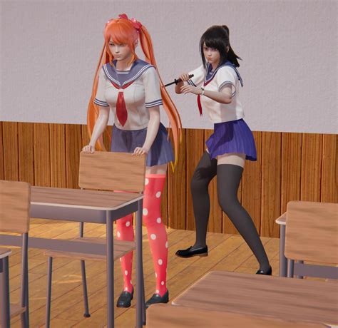 If Your Name Is Osana Never Turn Your Back To Ayano Aishi Ryanderesimulator