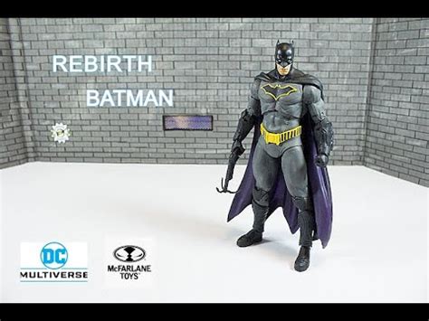 Mcfarlane Toys Batman Dc Rebirth Action Figure Review Youtube