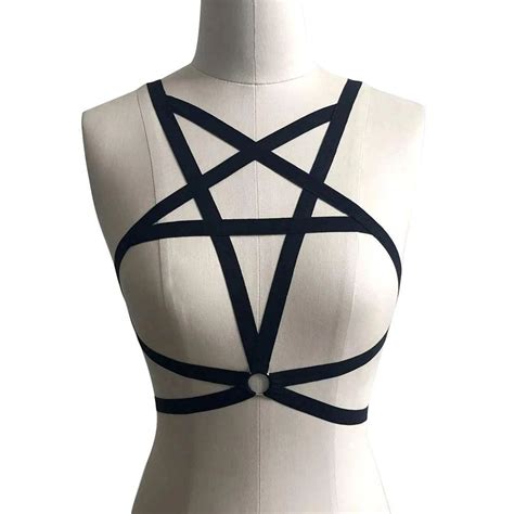 Women Lingerie Gothic Lingerie Bondage Lingerie Alternative Mode