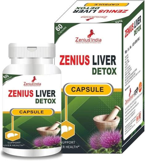 Zenius Liver Detox Casule For Liver Treatment Capsule Liver Health Supplements Price In India