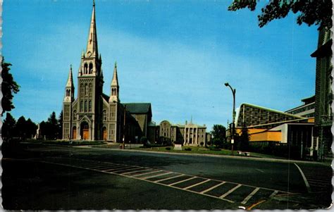 Main Street View Joliette Quebec Canada Buildings Crosswalk Postcard ...