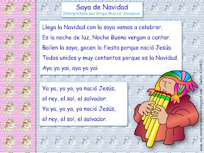 Me Encanta Escribir En Espa Ol Canci N Saya De Navidad Grupo Musical