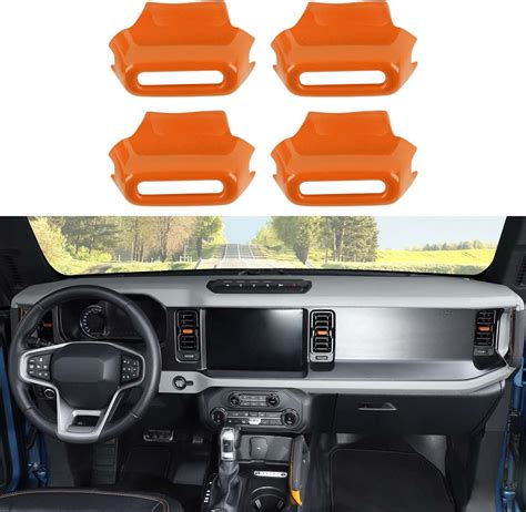 Amazon Jimen Compatible With Ford Bronco 2021 2023 4PCS Center