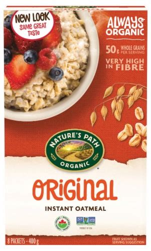 Nature S Path Organic Original Instant Oatmeal Ct Oz Frys