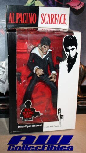 Mezco Toy Al Pacino Scarface The Fall Deluxe Action Figure With Sound