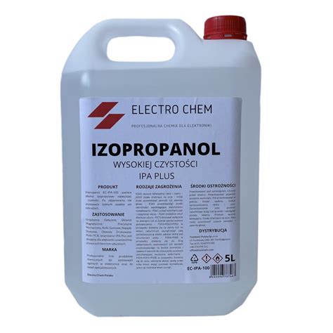 Izopropanol Alkohol Izopropylowy 99 5l